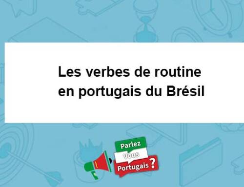 Les verbes de routine en portugais du Brésil